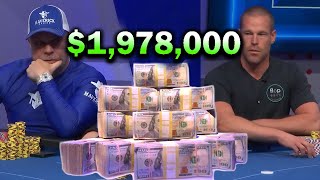 BIGGEST POT IN POKER HISTORY! $1,978,000!