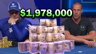 BIGGEST POT IN POKER HISTORY! $1,978,000!