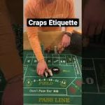 Craps Etiquette: When and when not to BUY-IN