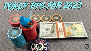 IMPROVING My Game for 2023 w/ Poker Coach!! *TIPS & LESSONS!! | Session 2