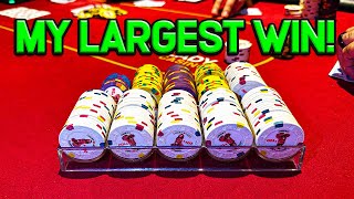 I TURN THE NUTS & MY OPPONENT CAN’T FOLD! *MUST WATCH*  HIGH STAKES Poker Vlog Ep. 177