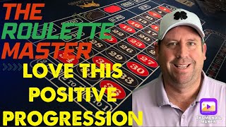 BEST ROULETTE SYSTEM WITH A POSITIVE PROGRESSION #win #lasvegas #xrp #viral #roulette strategy