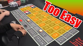 The Easiest $100 Win w/ This Roulette Strategy