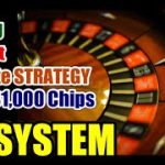 Testing The Best Roulette Strategy With $1,000 Chips | RV SYSTEM