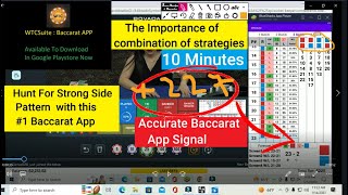 How to Find Strong Side Bias in Baccarat? Ep2  Hunt For winning pattern With This Baccarat App