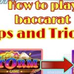 STORM GAME | HOW TO PLAY BACCARAT | TIPS AND TRICKS