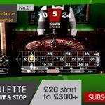 How to win at roulette with Ian: No.1 | Various betting strategies £20 start #rouletteprofitandstop