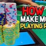 THE SICKEST ACE HIGH CALL EVER! + How To Make Money In Poker | C2B Poker VLOG Ep. 177