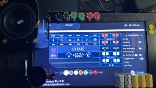 Leverage Craps Strategy Live demo