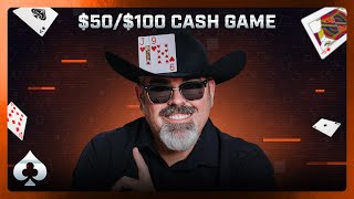 BIG STAKES POKER $50/100 with DQ, Mike X, JWin, Kendall & Hai