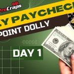3 Point Dolly – Day 1 – Craps Daily Paycheck