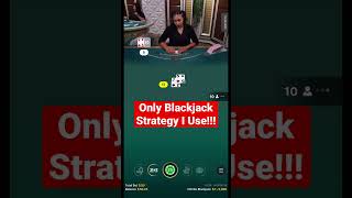 Infinite Blackjack Strategy That Works #shorts #shortvideo #shortsvideo #short