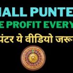 Small Punters Roulette betting strategy
