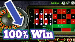 1st Dozen Trick On roulette strategy