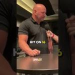 Degenerate Gambler Dana White On How He Wins At Blackjack😳