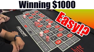 Lowest Buy-in on Roulette to Win $1000