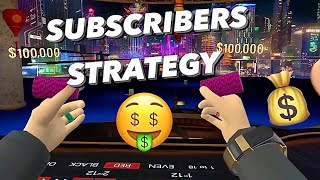 Trying out a Subscribers roulette Strategy pokerstars vr