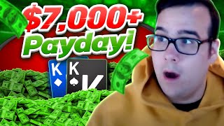 I Entered Two $500+ Poker Tournaments and CRUSHED THEM!