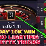 Casino lighting roulette online earning game| daily 10k win| casino roulette tricks| real cash game