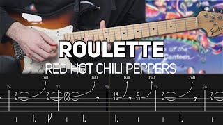 Red Hot Chili Peppers – Roulette (Guitar lesson with TAB)