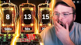 INSANELY HUGE BETS USING MY FAVORITE XXXTREME LIGHTNING ROULETTE STRATEGY!