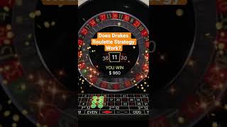 Does Drake Roulette Strategy Work? #drake #roulette #bigwin #casino