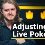 Strategies: Adjusting to Live Poker