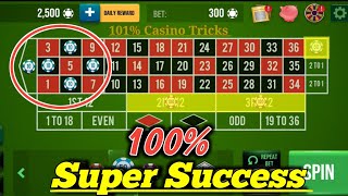 100% Super Success Tricks || Roulette Strategy To Win || Roulette