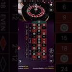 Roulette strategy big win 😊😊😊