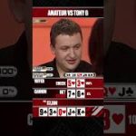 Amateur pulls a CRAZY MOVE 😎 #TonyG #loosecannon