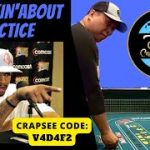 Live Craps Practice: Working on my toss and strategy for Vegas.  Crapsee Code: V4D4F2