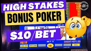 High Stakes Bonus Video Poker Strategy | The high limit room at the casino was fun