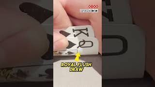 Chasing a Royal Flush in Texas Hold’em Poker 💰#RoyalFlush #PokerTips #PokerVlog #PokerPlayer