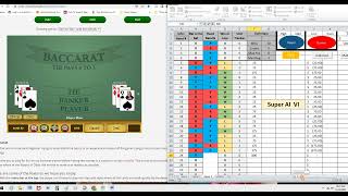 Test of Super AI Baccarat Predictor