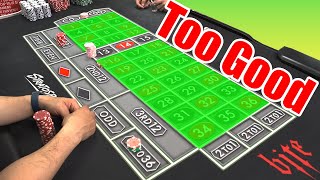 I play 110 Spin on this Roulette Strategy