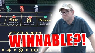 🔥SURVIVAL!!🔥 30 Roll Craps Challenge – WIN BIG or BUST #267