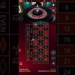 Roulette low Bet #casino #roulettewin #roulette #1xbet #realmoney #strategy