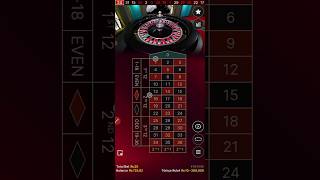 Roulette low Bet #casino #roulettewin #roulette #1xbet #realmoney #strategy