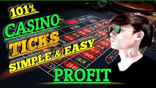 Simple & Easy Profit 🌹🌹 || Roulette Strategy To Win || Roulette