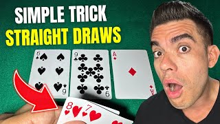 The CORRECT Way to Play Your Straight Draws
