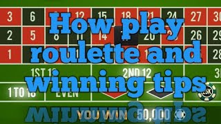 How play roulette and winning tips #roulette #1xbet #livecasino
