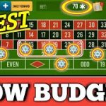 Best Low Budget Roulette System 🌹🌹|| Roulette Strategy To Win || Roulette Tricks