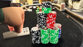 WE SLOW PLAY KINGS… AND END UP ALL IN 3 WAYS! C2B Poker Vlog Ep. 180