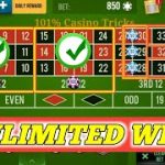 Roulette Unlimited Win Trick 🤔|| Roulette Strategy To Win || Roulette