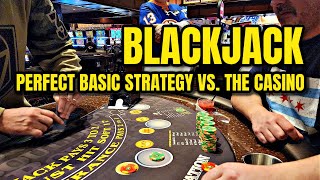 Blackjack – $1,000 VS. Vegas Using Perfect Basic Strategy