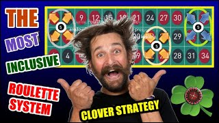 The Most Inclusive Roulette System | THE CLOVER STRATEGY | Master Roulette