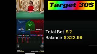 Baccarat winning strategy