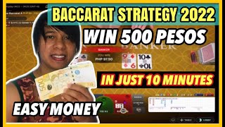 Baccarat Strategy Winning 2022 – Nuebe Gaming – Earn 500Pesos in Just 10 Minutes