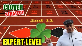 CLOVER STRATEGY FOR ROULETTE | Expert Level | Mastering Roulette