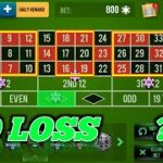 No Loss Only Profit 🤔 || Roulette Strategy To Win || Roulette Tricks